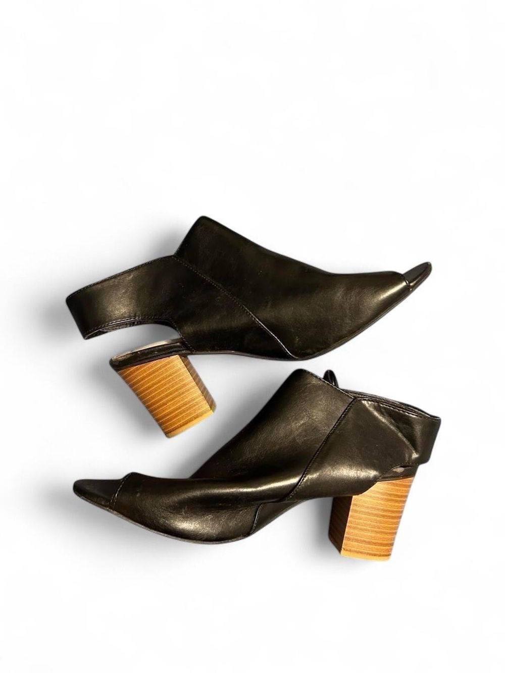 Women’s Black Open Toed Relativity Heels